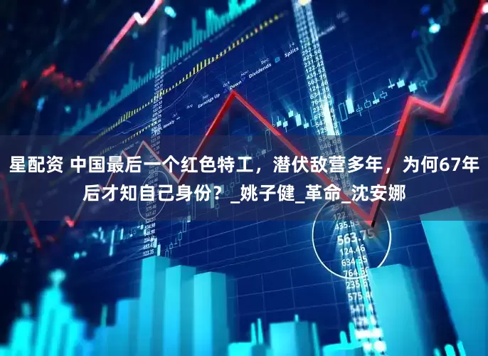 星配资 中国最后一个红色特工，潜伏敌营多年，为何67年后才知自己身份？_姚子健_革命_沈安娜