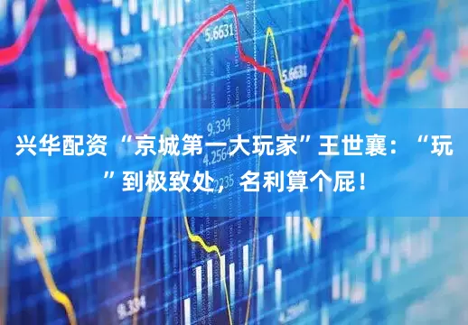 兴华配资 “京城第一大玩家”王世襄：“玩”到极致处，名利算个屁！